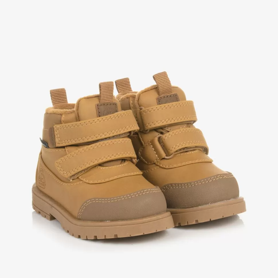 Mayoral Baby Boys Brown Waterproof Velcro Boots^BOY Boots | Boots