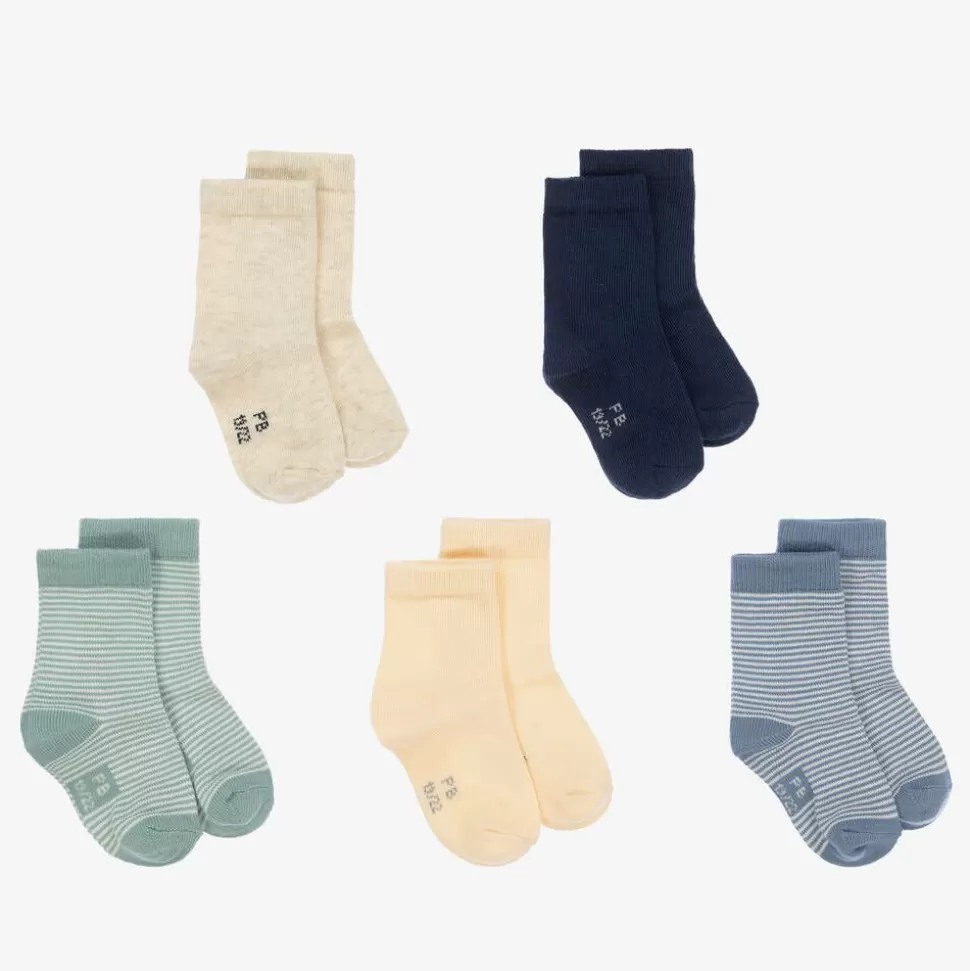 Petit Bateau Baby Boys Cotton-Rich Socks (5 Pack)^ Socks
