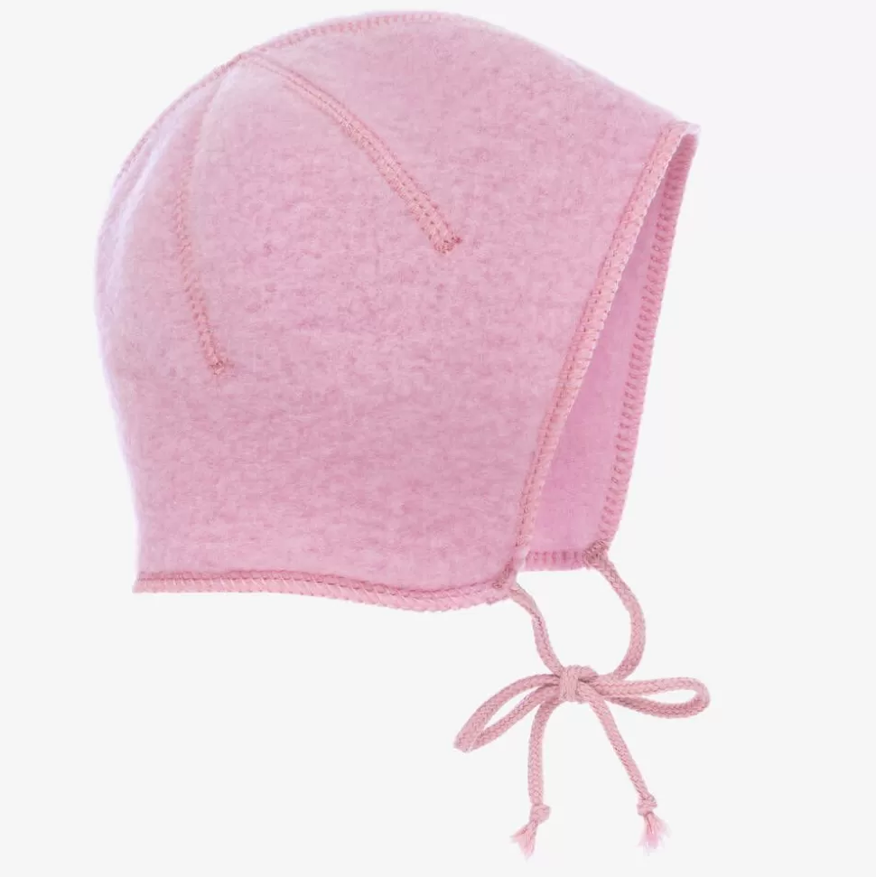 Joha Baby Girls Pink Wool Bonnet^ Hats