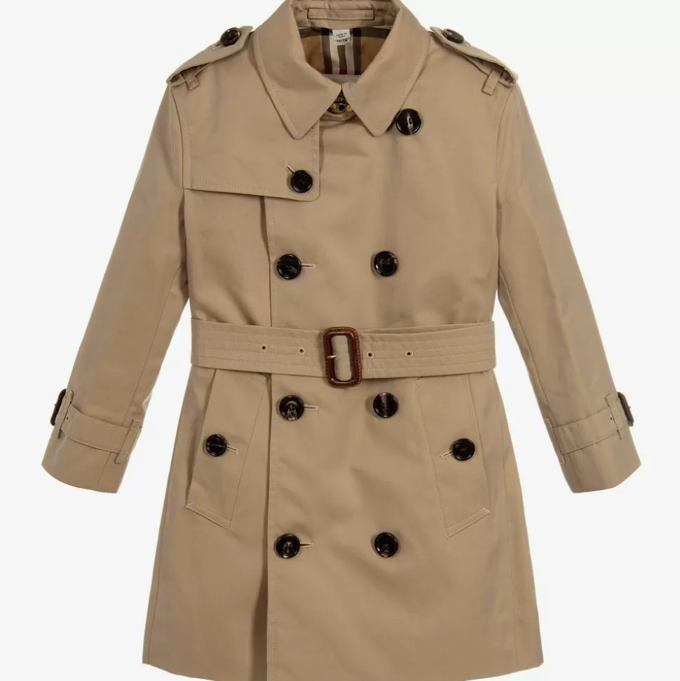 Burberry Beige Heritage Trench Coat^BOY Coats & Jackets | Coats & Jackets