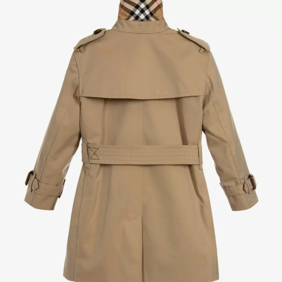 Burberry Beige Heritage Trench Coat^BOY Coats & Jackets | Coats & Jackets