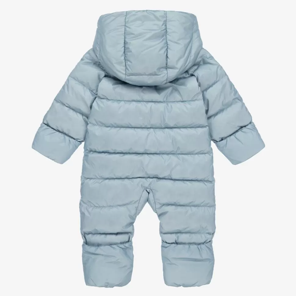 Burberry Blue & Vintage Check Baby Snowsuit^BOY Snowwear | Snowwear