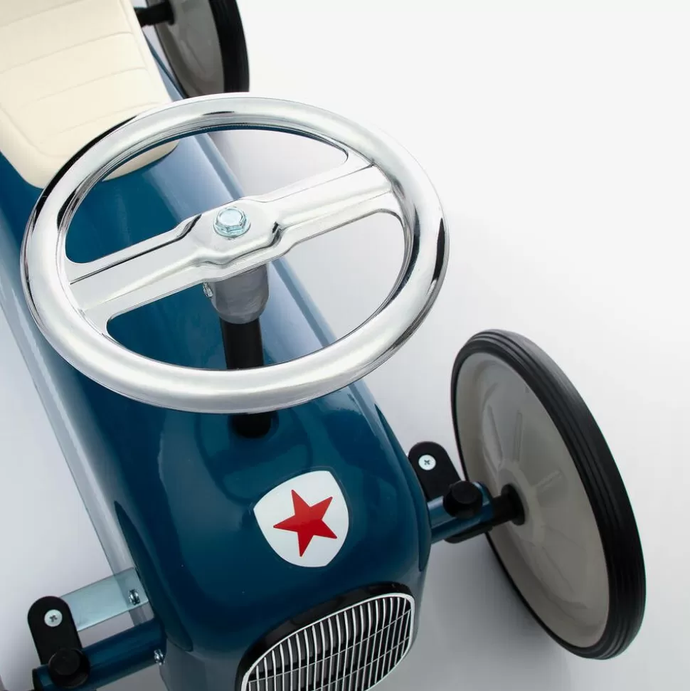 Vilac Blue Ride-On Vintage Police Car (75cm)^ Gifts