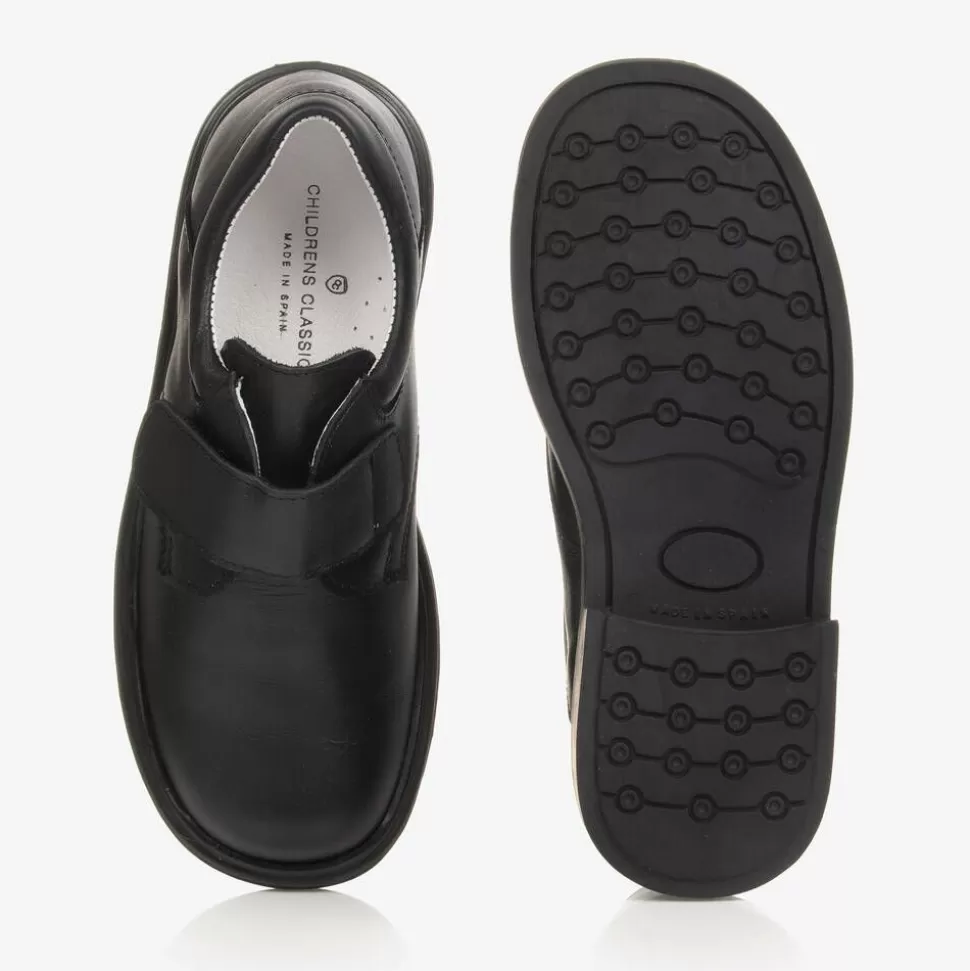 Childrens Classics Boys Black Leather Shoes^BOY Brogues | Brogues