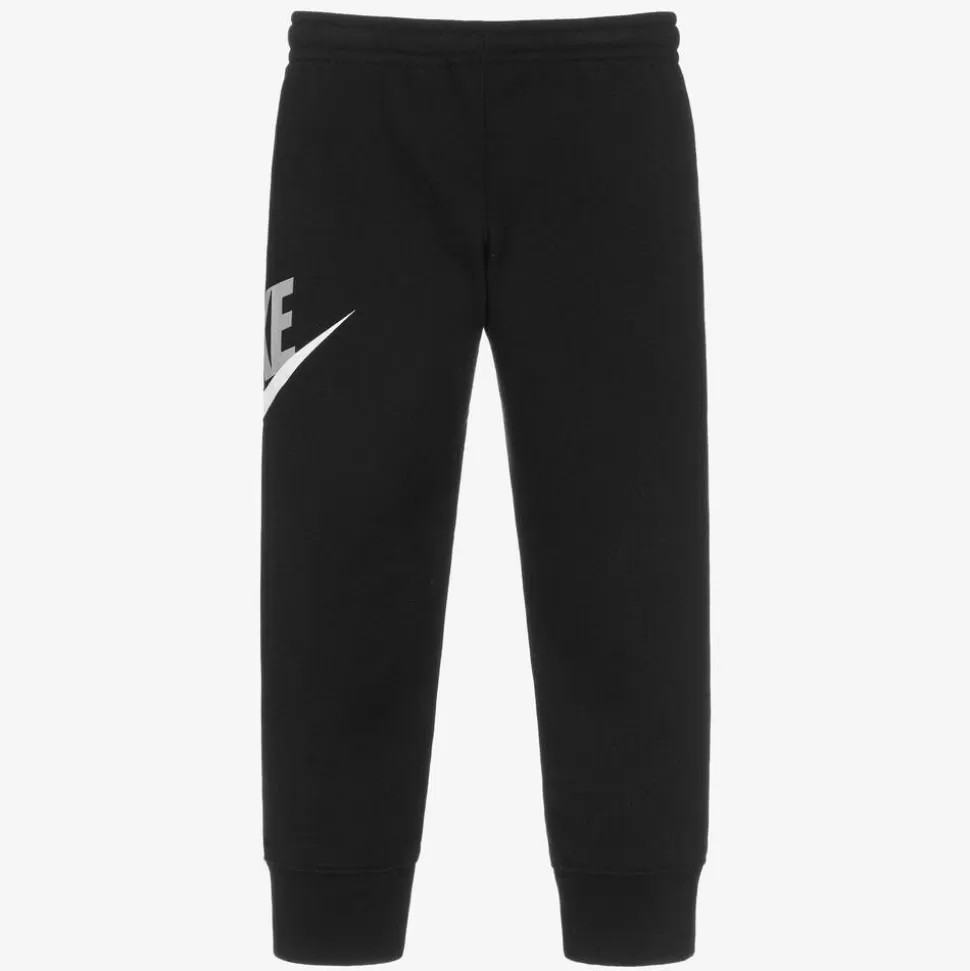 Nike Boys Black Swoosh Logo Joggers^BOY Trousers