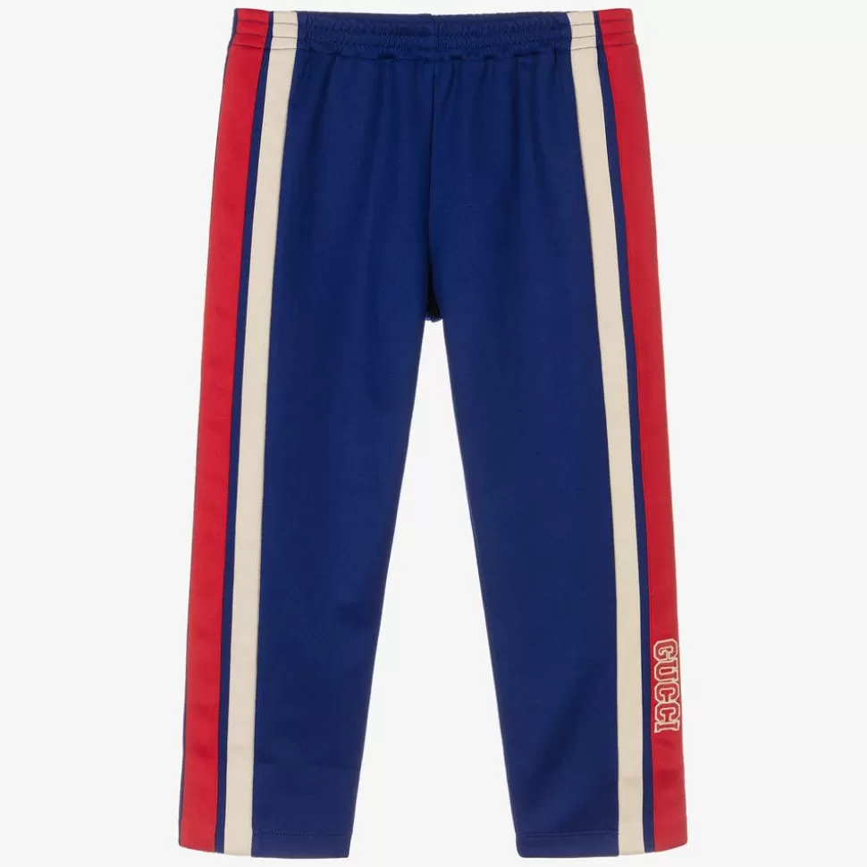 Gucci Boys Blue Jersey Joggers^BOY Trousers