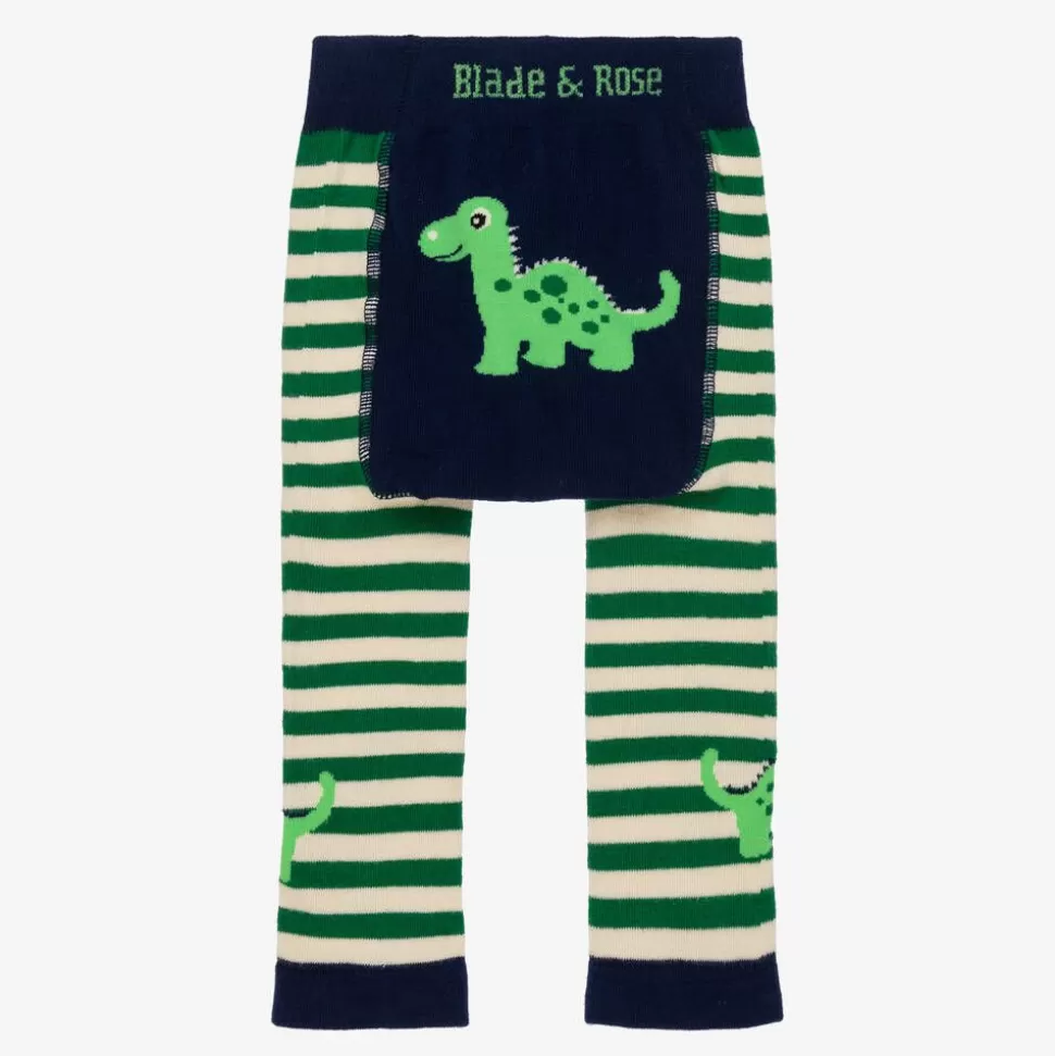 Blade amp; Rose Boys Blue Maple The Dinosaur Leggings^BOY Trousers | Leggings