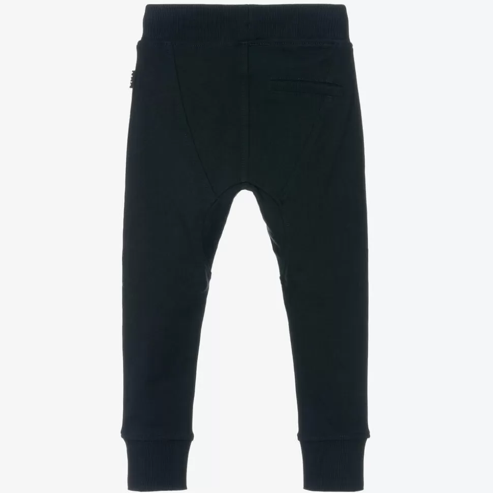 Molo Boys Blue Organic Cotton Jersey Joggers^BOY Trousers