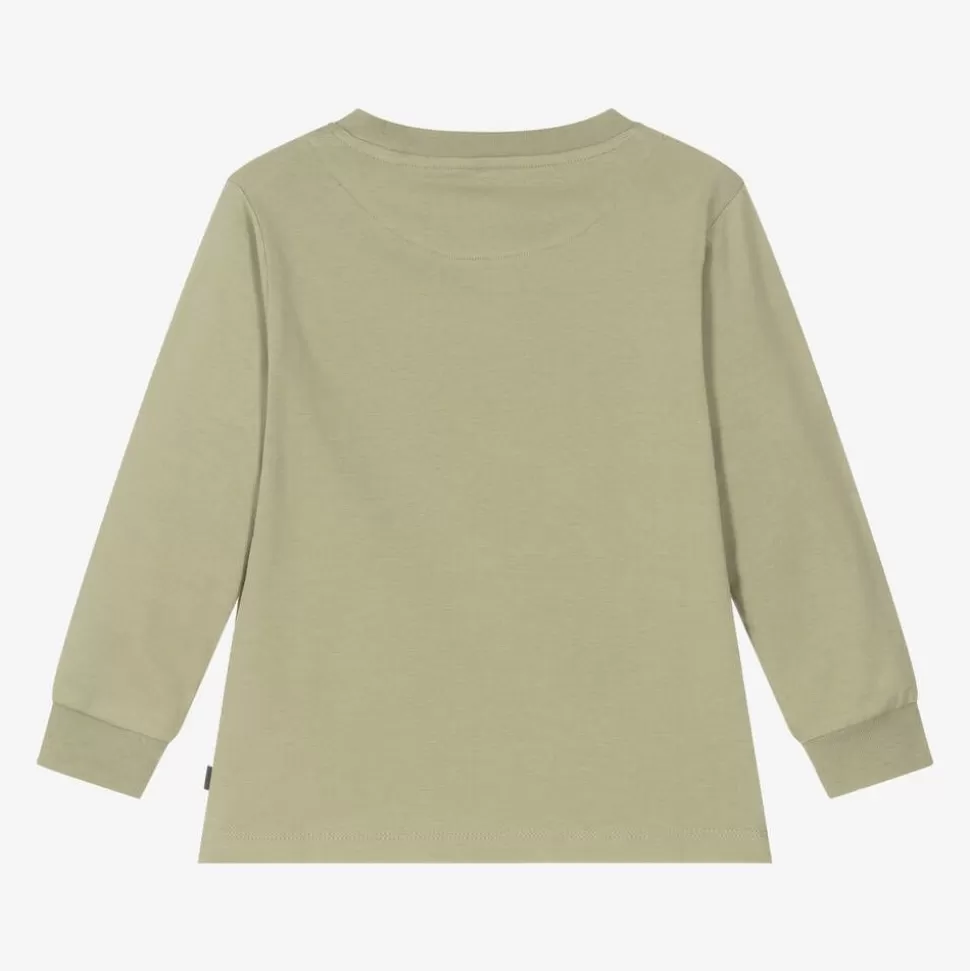 Mitch amp; Son Boys Green Cotton Top^BOY Tops