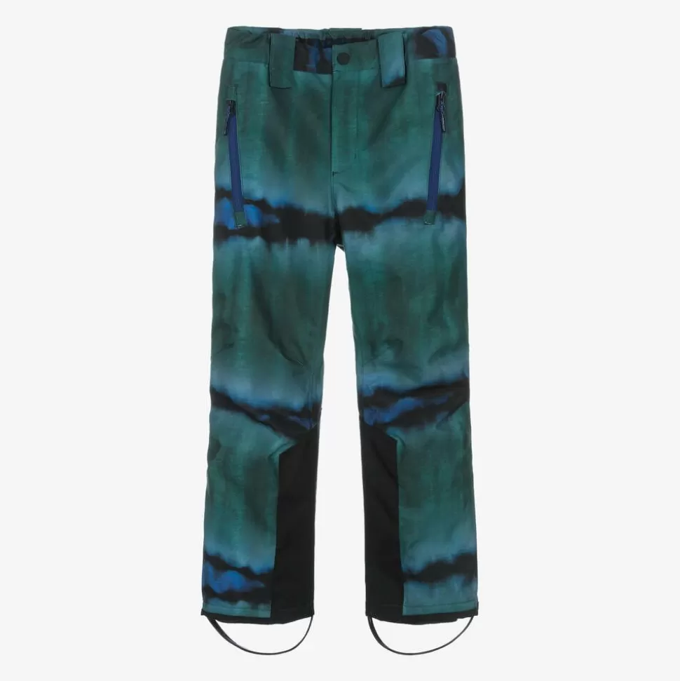 Molo Boys Green Tie-Dye Ski Trousers^BOY Snowwear