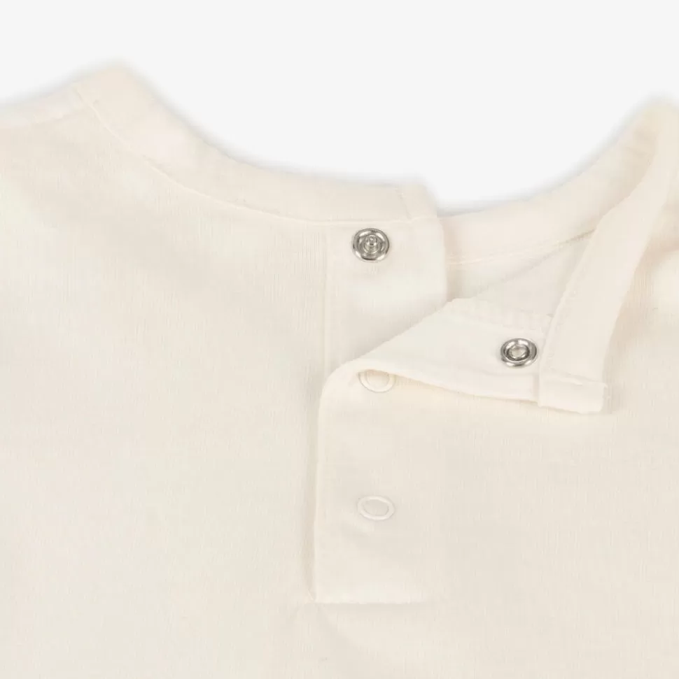 Carrément Beau Boys Ivory Tractor Print Organic Cotton Top^BOY Tops
