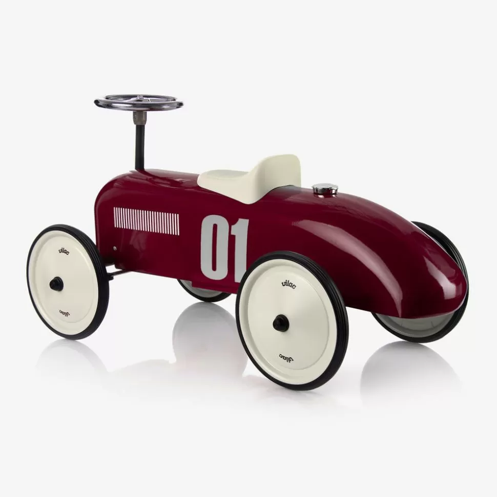 Vilac Dark Red Ride-On Vintage Car (76cm)^BOY Toys | Toys