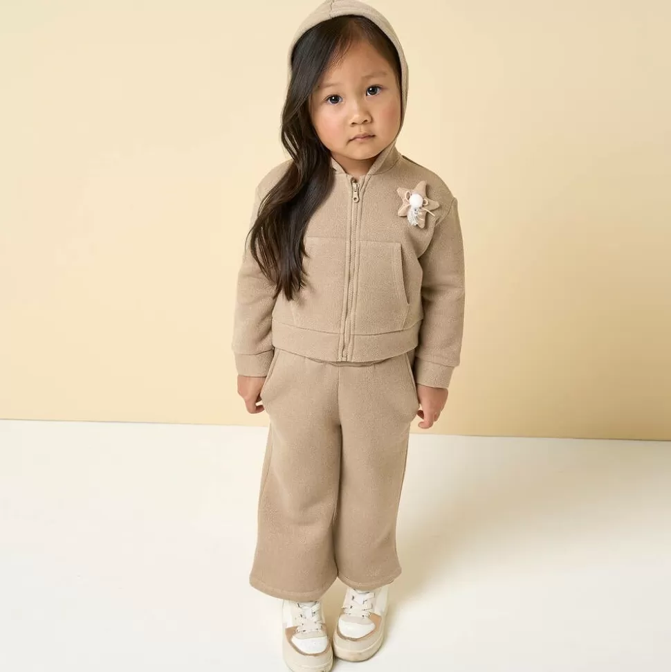 iDO Baby Girls Beige Sparkle Star Tracksuit^ Tracksuits