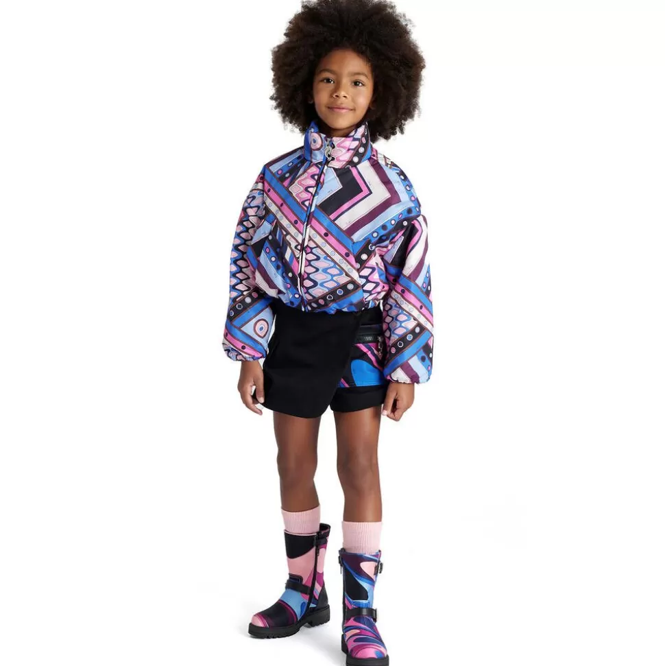PUCCI Girls Blue Vivara Puffer Jacket^ Coats & Jackets