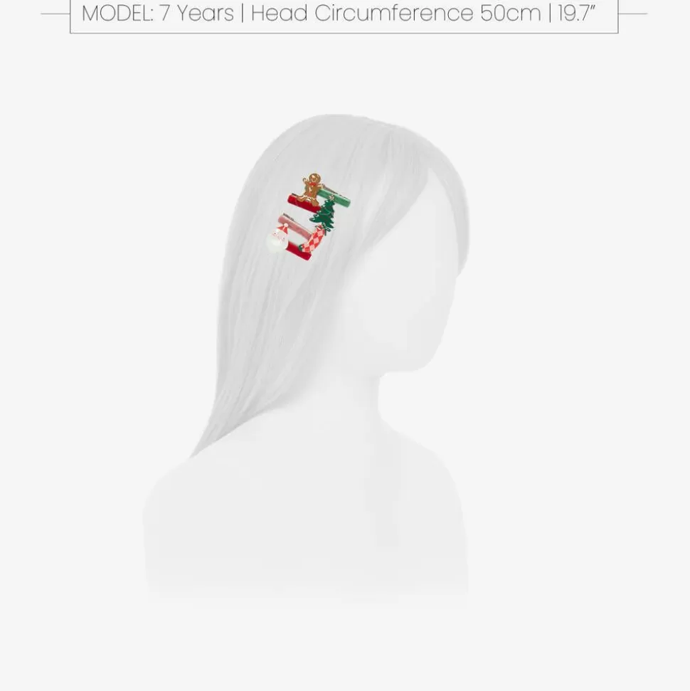 Meri Meri Girls Festive Hair Clips (8 Pack)^ Hair Accessories