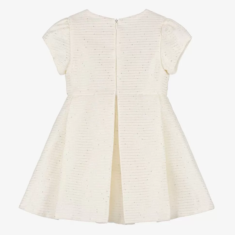 Lapin House Girls Ivory Bow & Sequin Dress^ Dresses