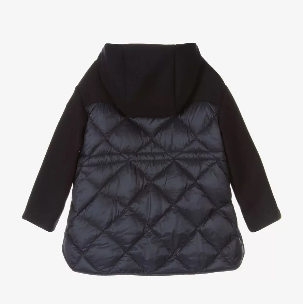 Moncler Enfant Girls Navy Blue Wool Coat^ Coats & Jackets