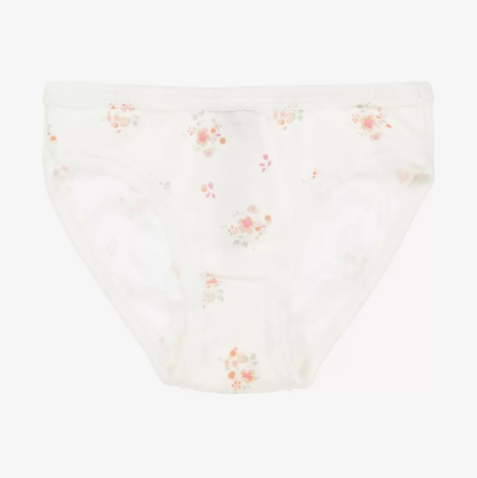 Petit Bateau Girls Organic Cotton Knickers (3 Pack)^ Underwear