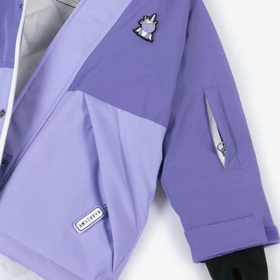 Roarsome Girls Purple Sparkle The Unicorn  Ski Jacket^ Snowwear