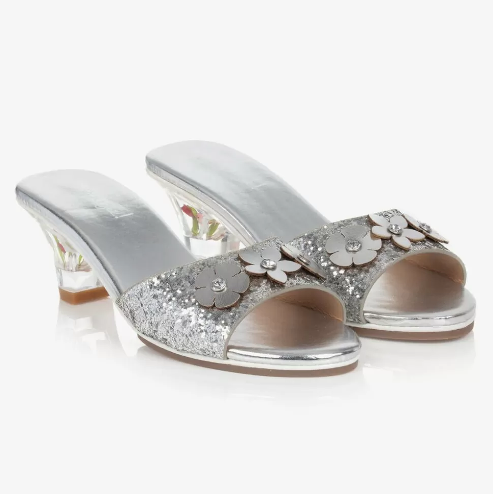 Souza Girls Silver Heeled Shoes^ Wedges & Heels | Wedges & Heels