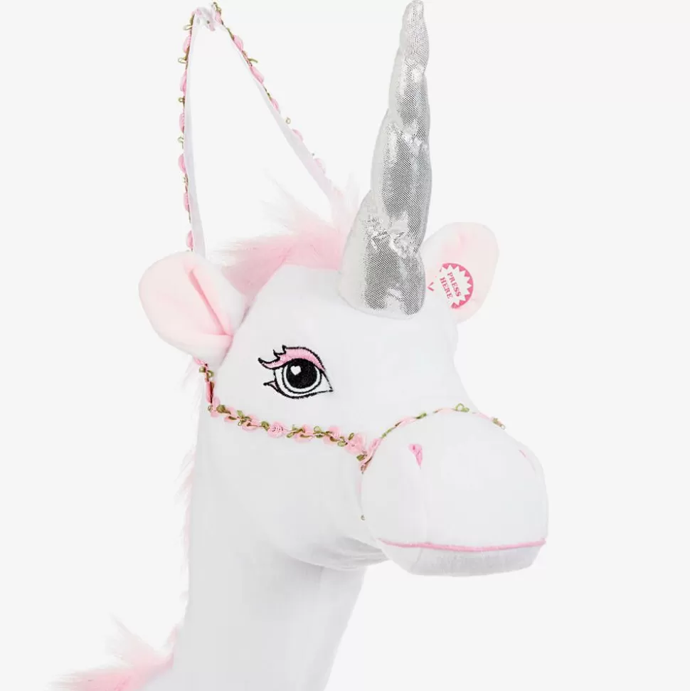 Dress Up by Design Girls White Sound & Light Unicorn Costume^ Costumes