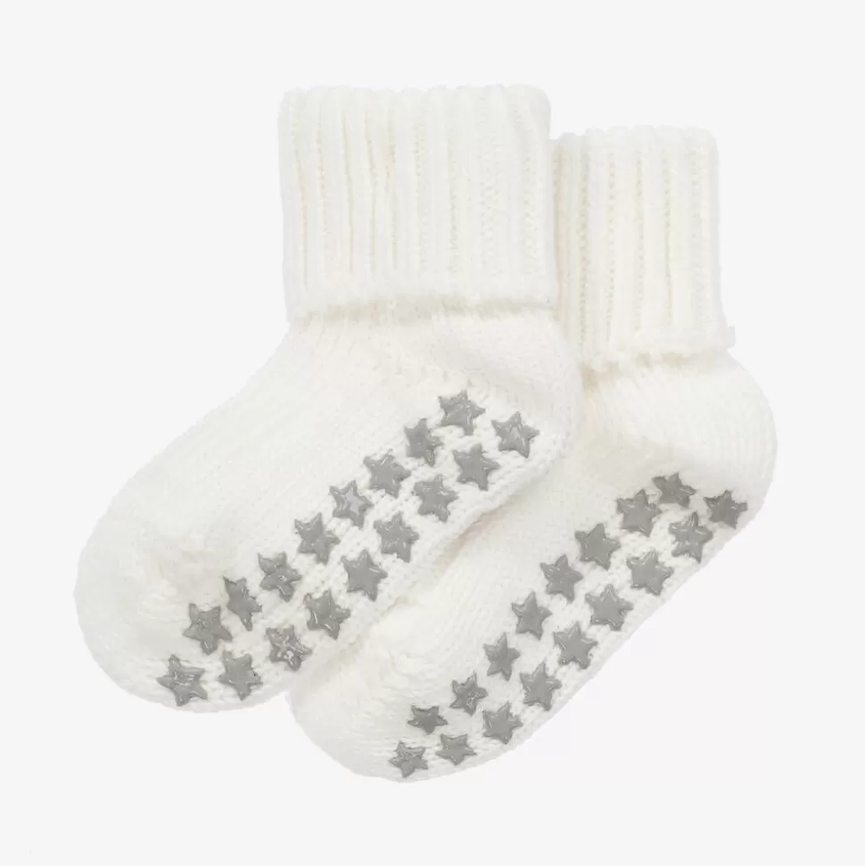 Falke Ivory Cotton Baby Slipper Socks^BOY Socks | Socks