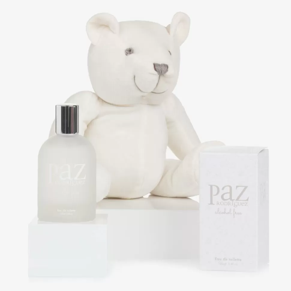 Paz Rodríguez Ivory Teddy Bear & Eau de Toilette Baby Gift Set^BOY Toiletries | Toiletries