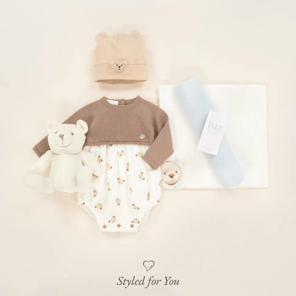 Paz Rodríguez Ivory Teddy Bear & Eau de Toilette Baby Gift Set^BOY Toiletries | Toiletries