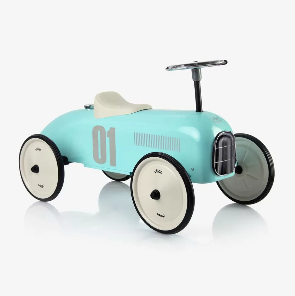Vilac Light Blue Ride-On Vintage Car (76cm)^ Gifts
