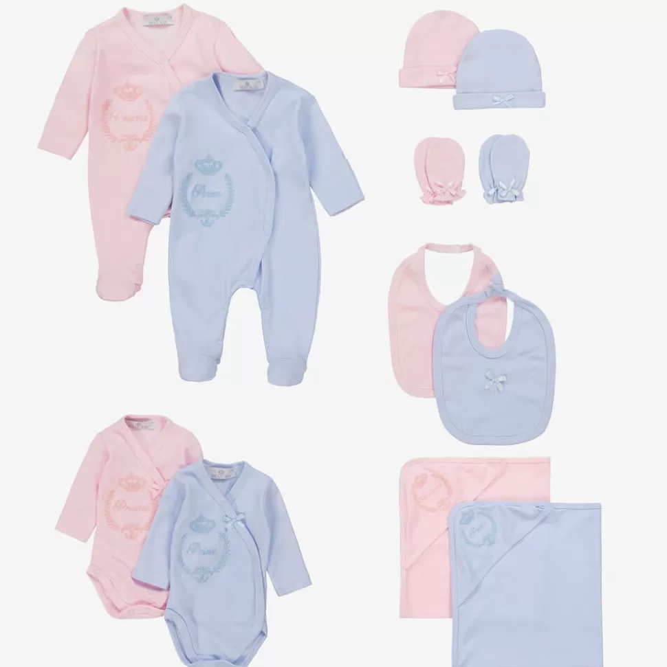 Childrensalon Hampers Pink & Blue Welcome To The World Twins Hamper^ Gifts