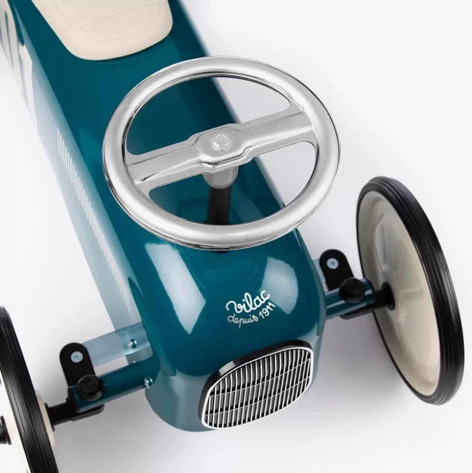 Vilac Teal Blue Ride-On Vintage Car (76cm)^ Gifts