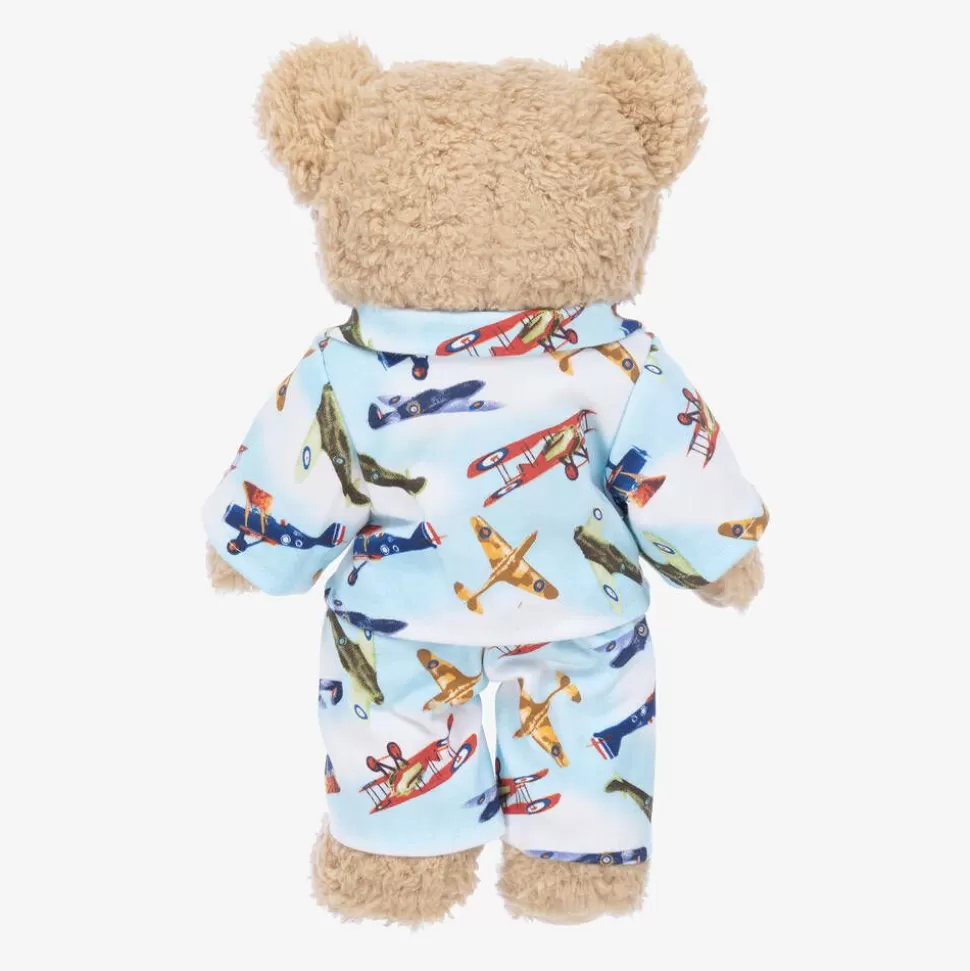 Powell Craft Vintage Plane Pyjama Teddy Bear (34cm)^BOY Toys | Toys